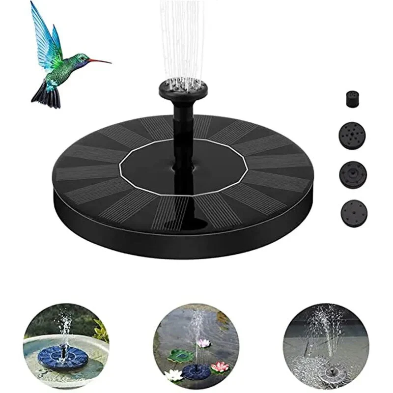 AquaBliss - Fontaine et bain d'oiseaux à énergie solaire - Image 6