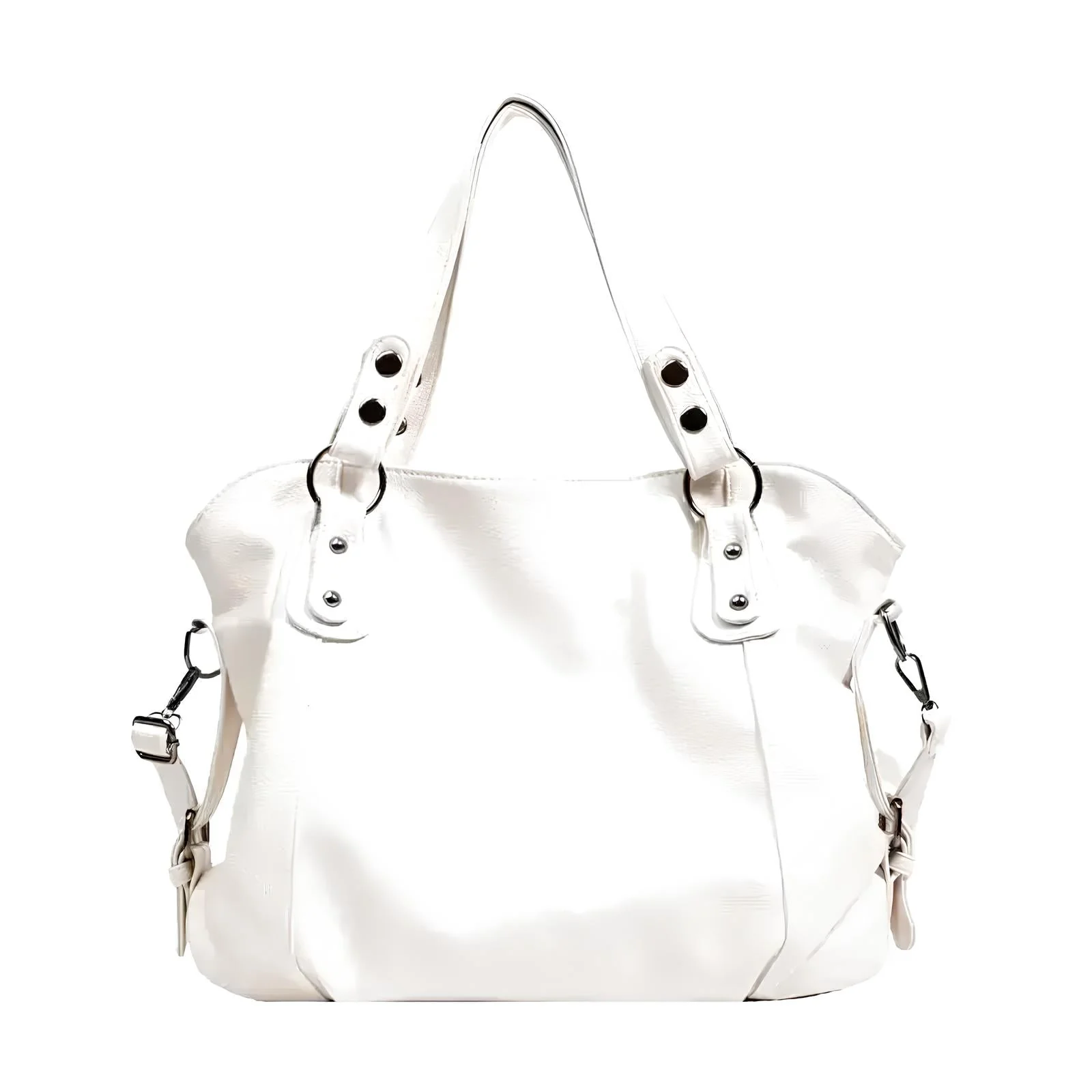 CAMILLE – Grand Sac en Cuir Noir - Image 4