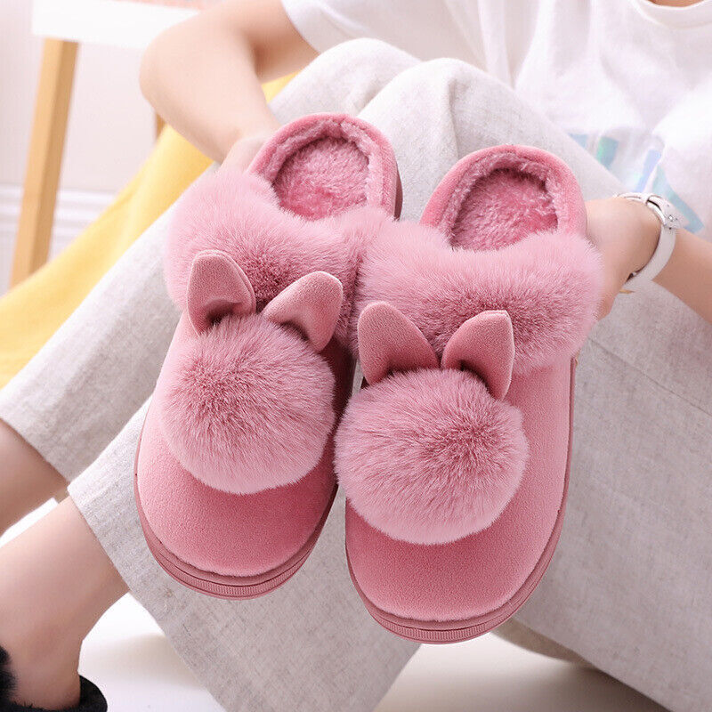 Celeste - Adorables pantoufles en peluche avec oreilles de lapin - Image 8