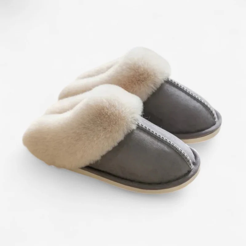 Esmee – Chaussons épais doublés de fourrure avec semelle plate - Image 3