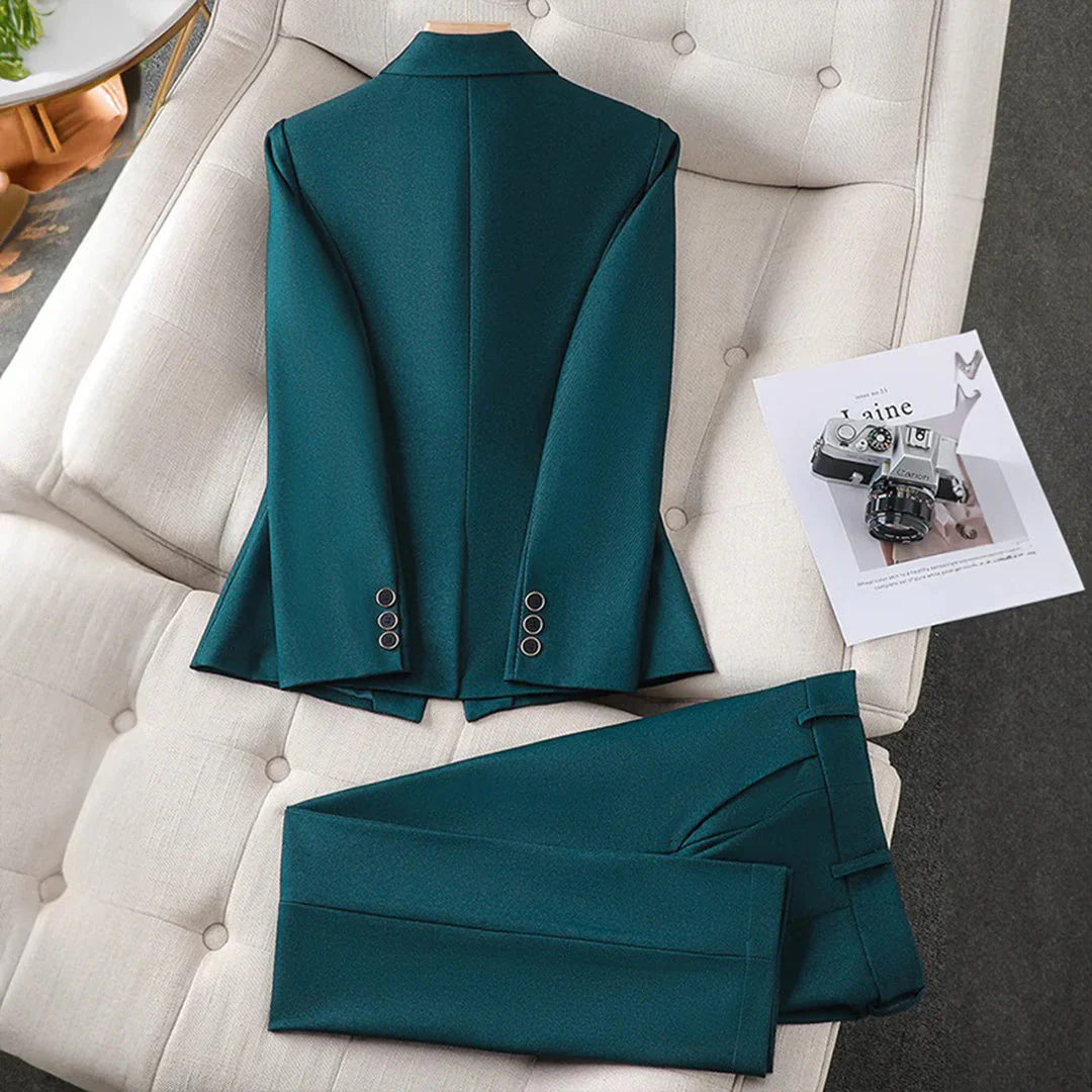 Grace - Ensemble blazer sophistiqué avec pantalon pour un style sans effort - Image 5