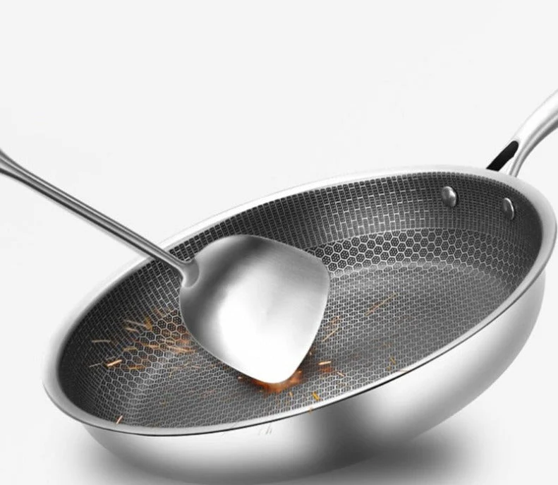 KitchenMaster - Poêle à frire antiadhésive en acier inoxydable - Image 6