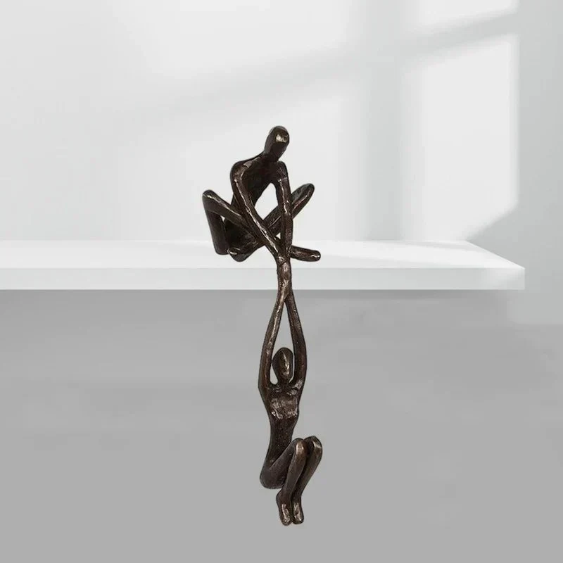 LoveFusion - Statue Sculptée - Ajoutez Une Elégance Intemporelle à Votre Pièce - Image 4