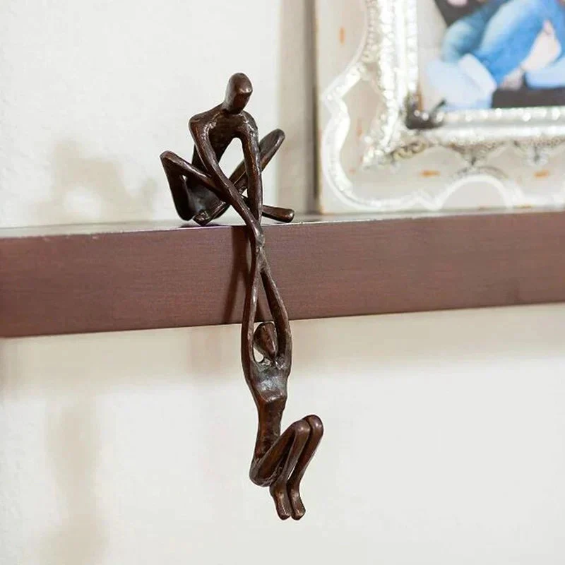 LoveFusion - Statue Sculptée - Ajoutez Une Elégance Intemporelle à Votre Pièce - Image 6