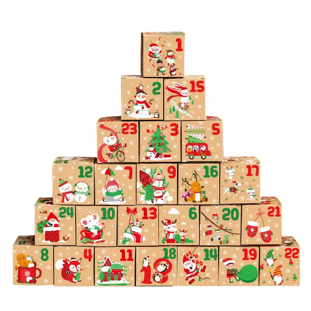 MerryDays - Calendrier de compte à rebours de Noël avec charme festif - Image 3