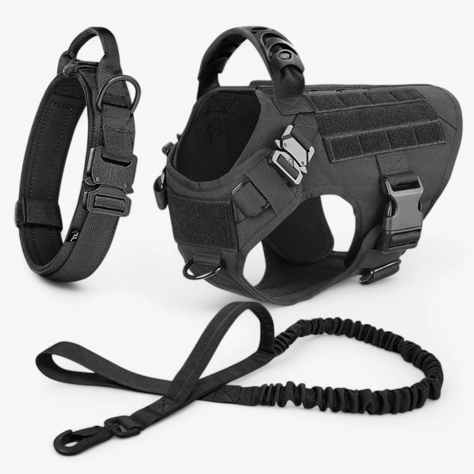 PawCommand - Harnais pour chien sécurisé avec ajustement réglable et conception de contrôle facile - Image 6